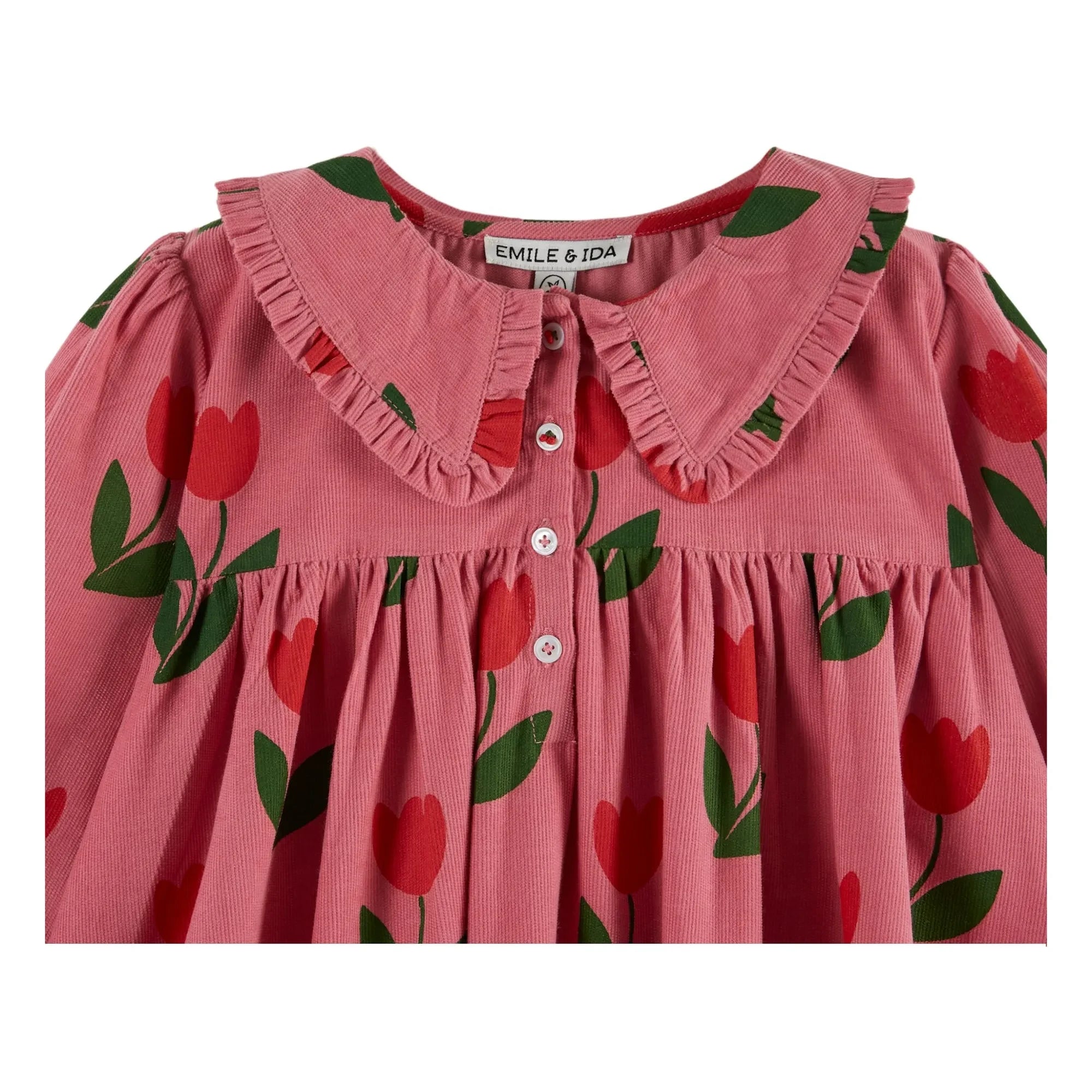 Emile et Ida - Vestido amplio Tulip | Rosa