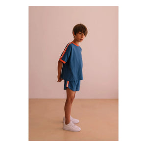 We Are Kids - Camiseta de Algodón Orgánico Taylor Kontrast | Azul
