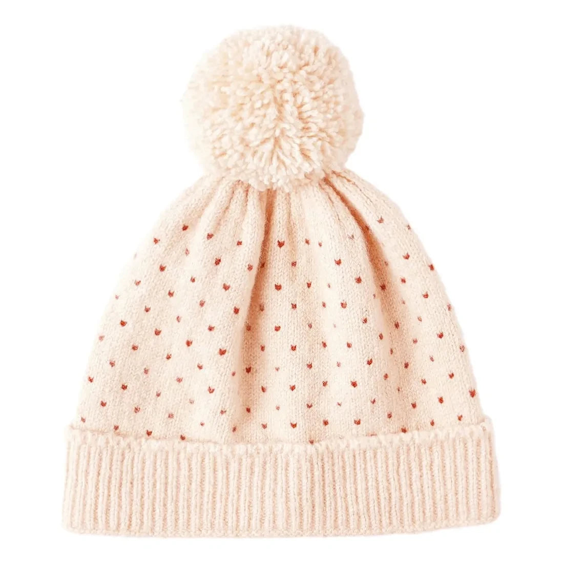 Rylee + Cru - Gorro de punto jaspeado | Rosa empolvado