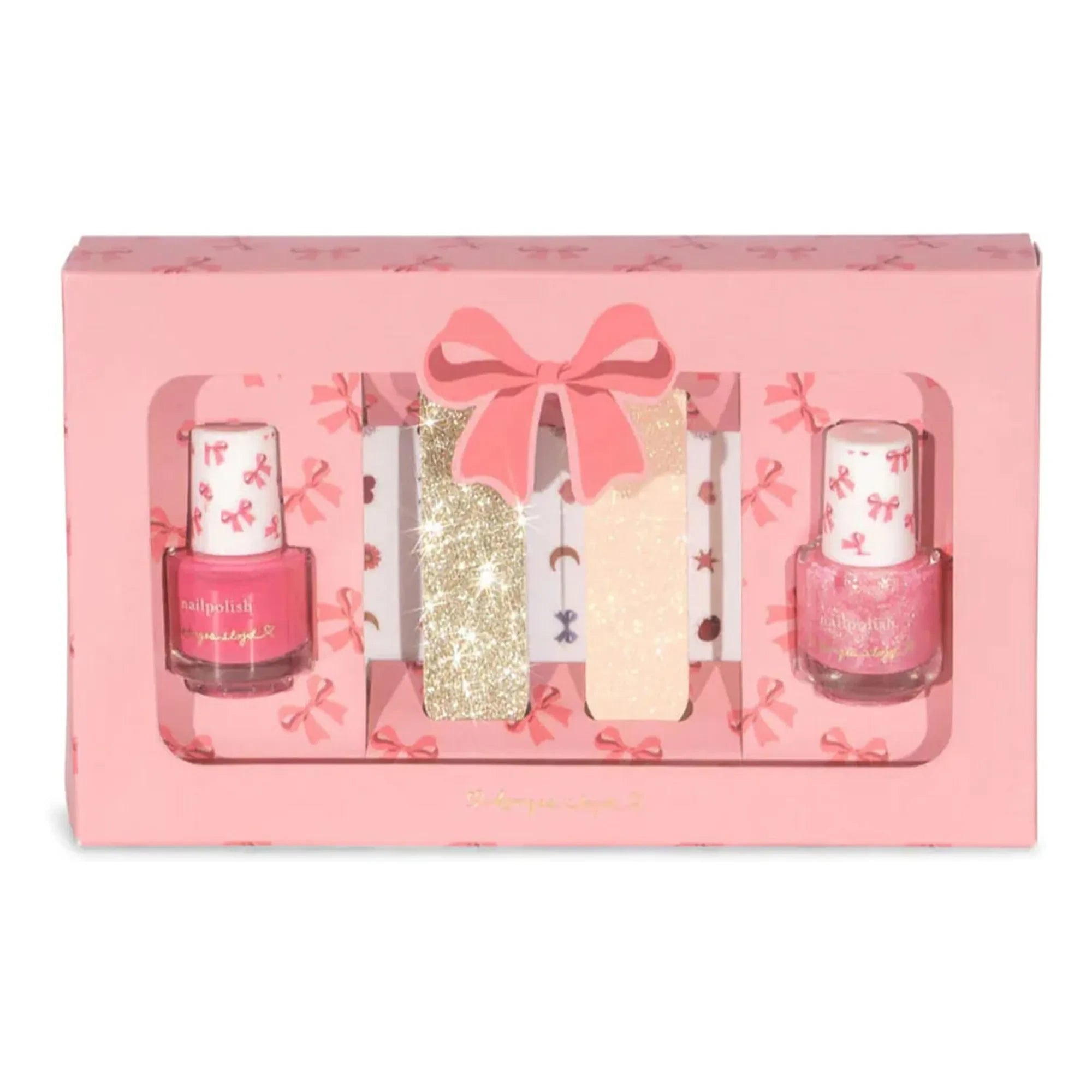 Konges Sløjd - Kit de uñas decoradas | Rosa