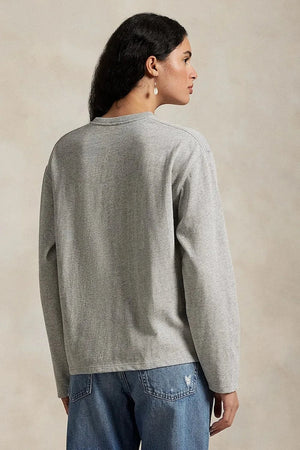 Blusa de algodón de manga larga Polo Ralph Lauren