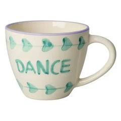 Arroz - Taza de cerámica "Baila" | Verde Pálido