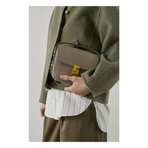 Soeur - Mini bolso de cuero Bellissima | Gris