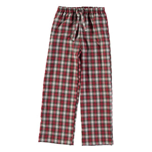 Risu Risu - Pijama Lao de cuadros de algodón orgánico | Rojo