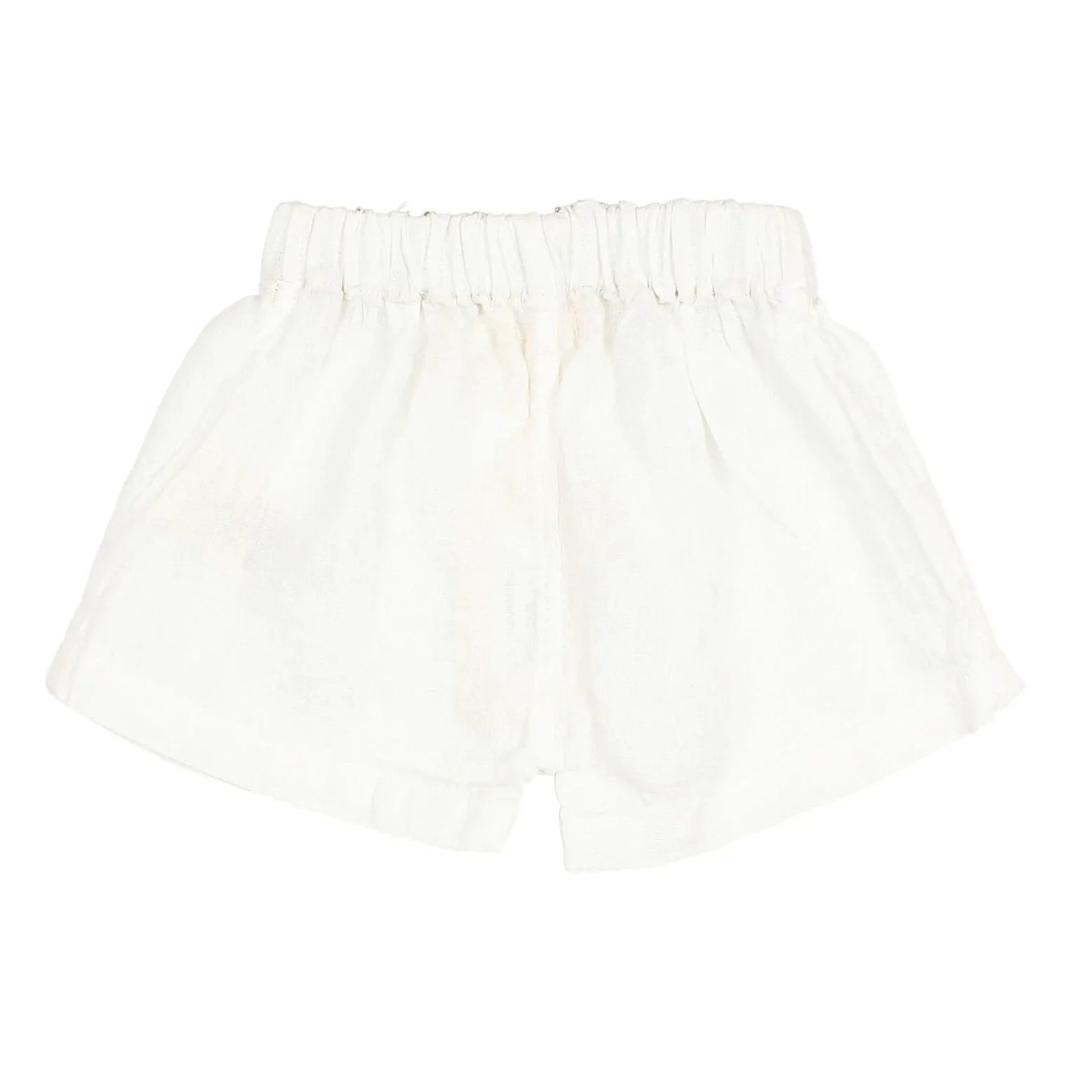 Búho - Pantalón corto de lino | Blanco