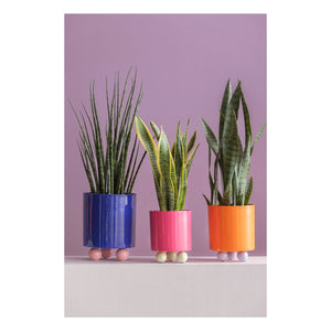 Present Time - Macetero Double Funky | Rosa