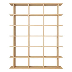 Ferm Living - Estantería Kona de madera natural | Roble claro