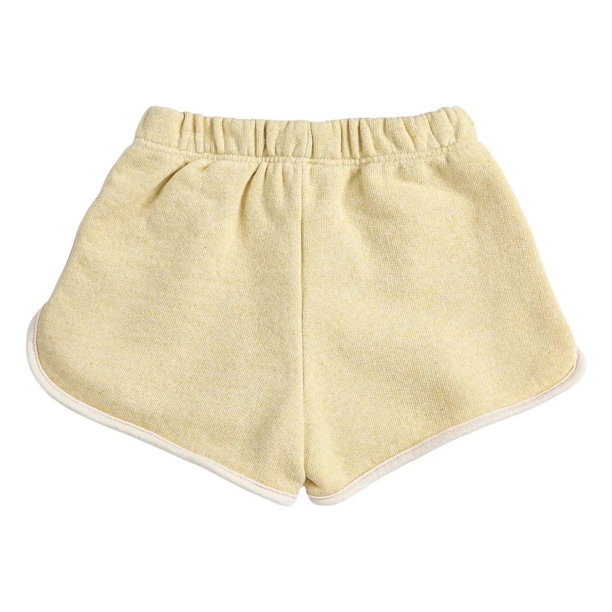 Bobo Choses - Shorts de algodón orgánico 09 | Amarillo