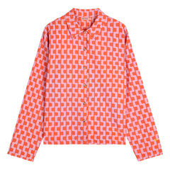 Bobo Choses - Organik Pamuklu Desenli Pijama - Kadın Koleksiyonu | Mor
