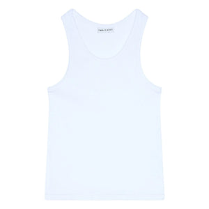 Smallable Woman - Camiseta de tirantes acanalada de algodón orgánico Ayla | Blanco