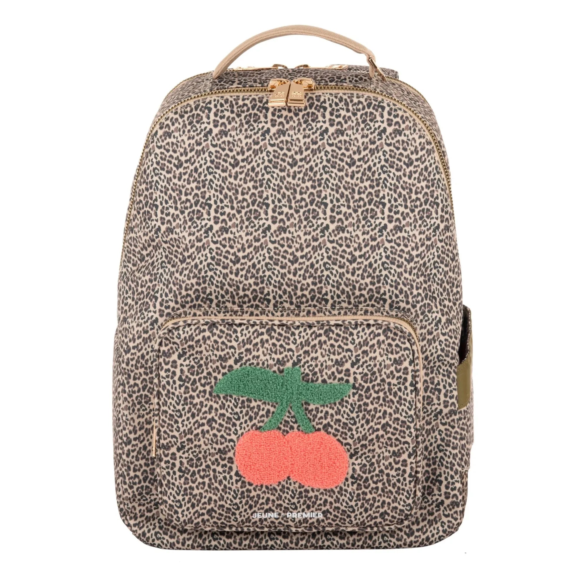Jeune Premier - Mochila Bobbie Leopard Cherry | Beige