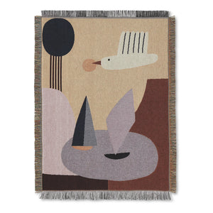 Ferm Living Kids - Alfombra de pájaro colgante