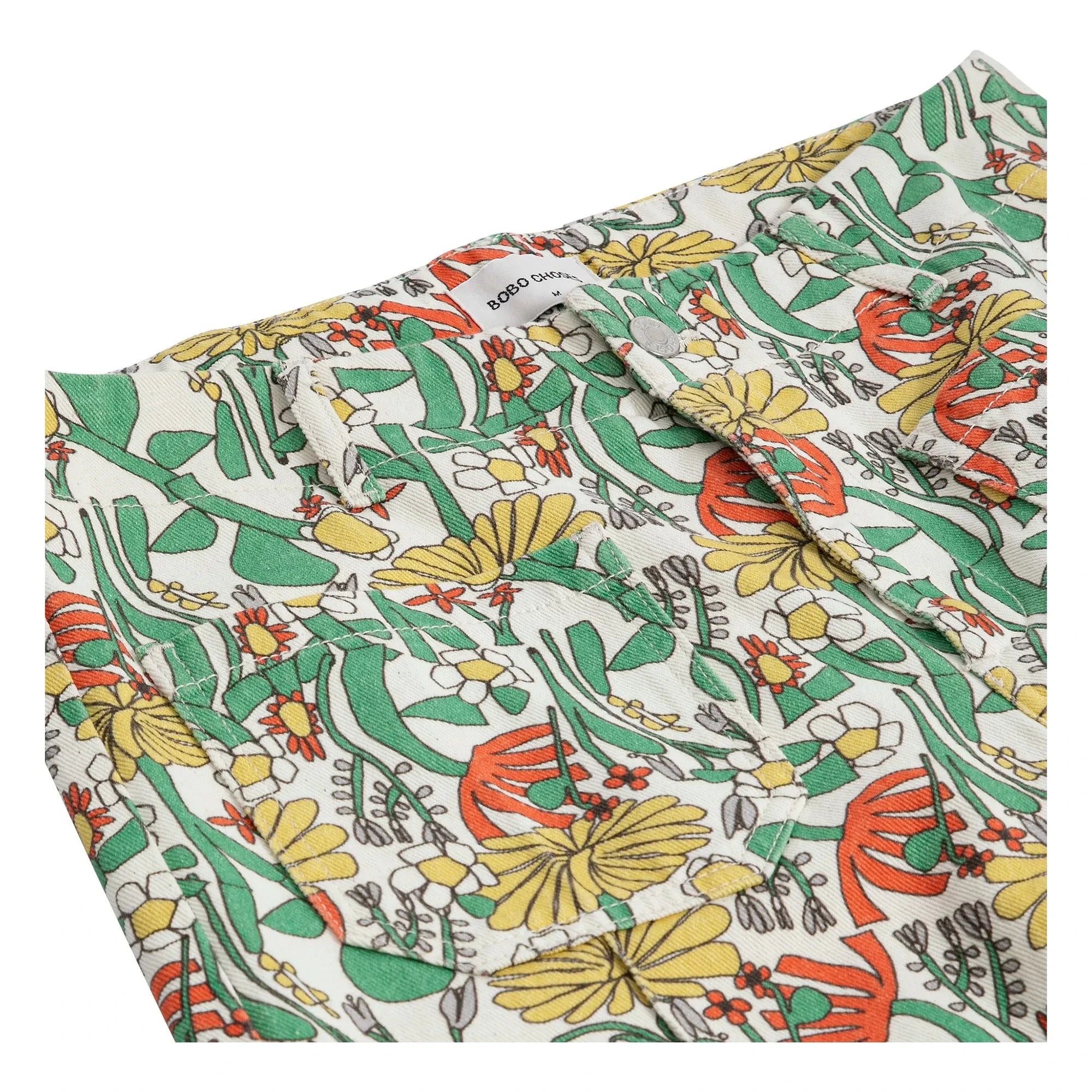 Bobo Choses - Pantalón de algodón orgánico Herbalists | Verde