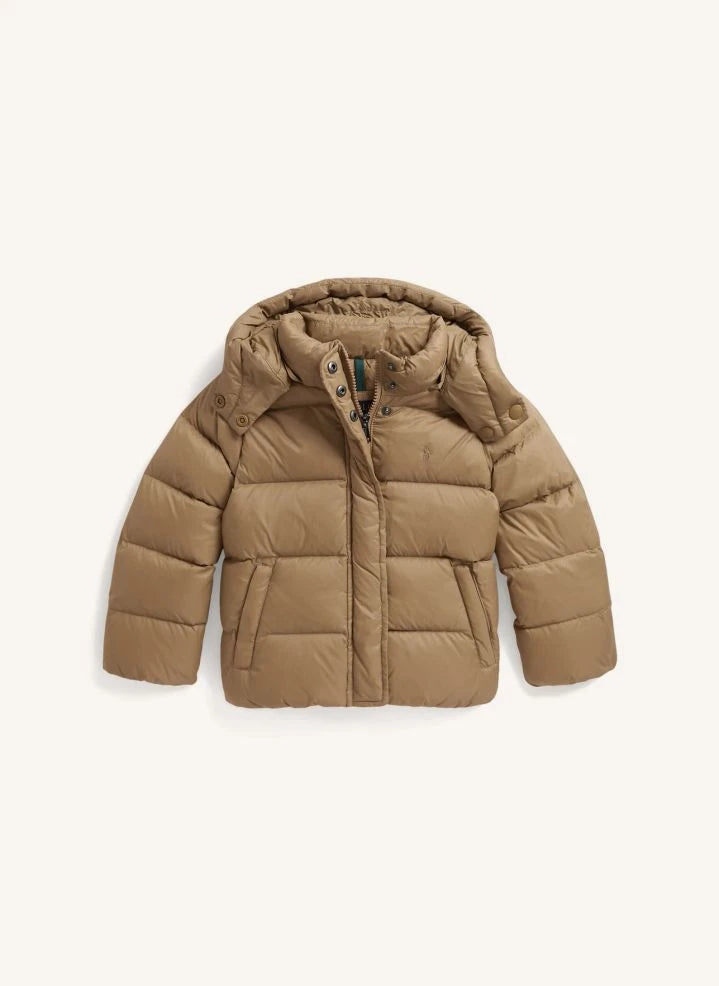 Ralph Lauren - Chaqueta con Capucha Logo | Camel