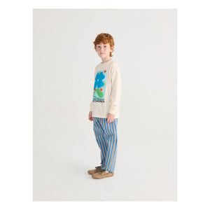 Bobo Choses - Camiseta de algodón orgánico Summer Story | Crudo