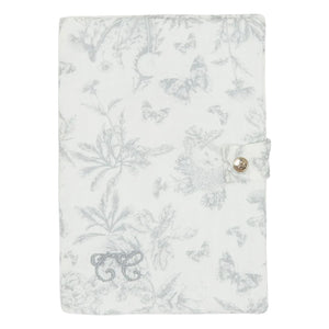 Tartine et Chocolat - Funda para cartilla de salud Toile de Jouy | Gris