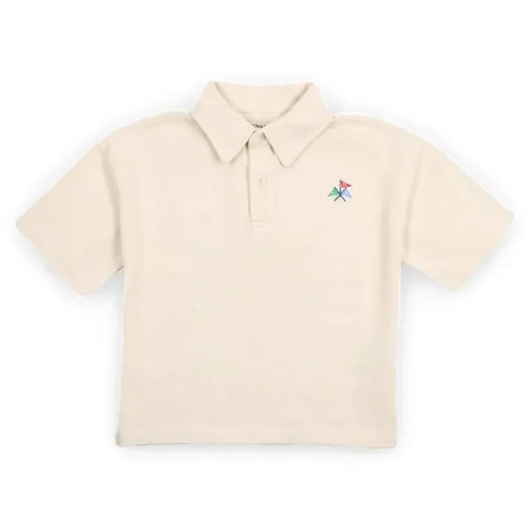 the new society - Polo Button | Crudo