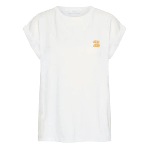 Camiseta de algodón By Bar - Tobi Flame | Blanca