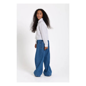 Smallable Kid - Camisa corta Clara | Blanco