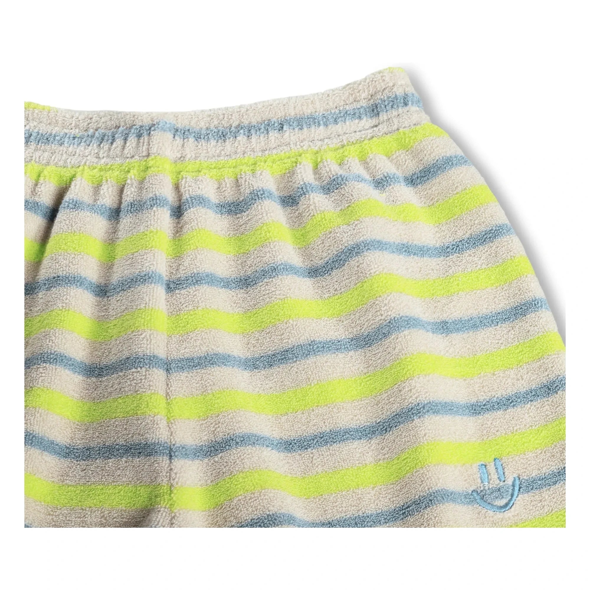 Molo - Pantalones cortos de algodón orgánico a rayas | Crudo
