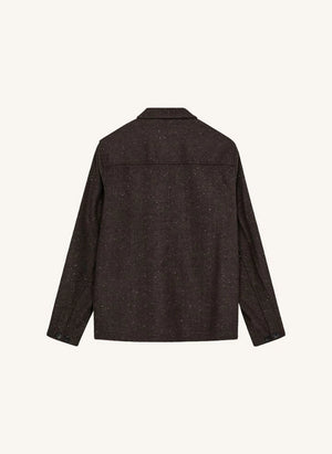 Anerkjendt - Camisa de Lana a Cuadros Akoscar | Gris