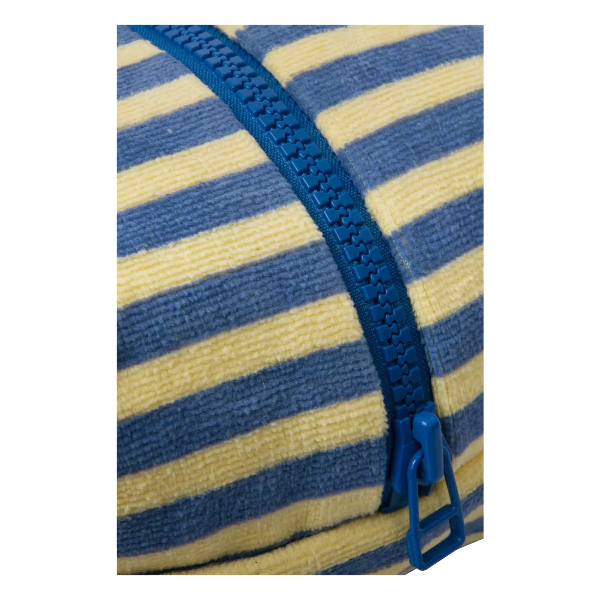 Jera Mini - Estuche de lápices de toalla a rayas | Amarillo claro