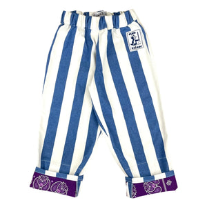 Club Trésor - Pantalón convertible a rayas de Normandía | Azul