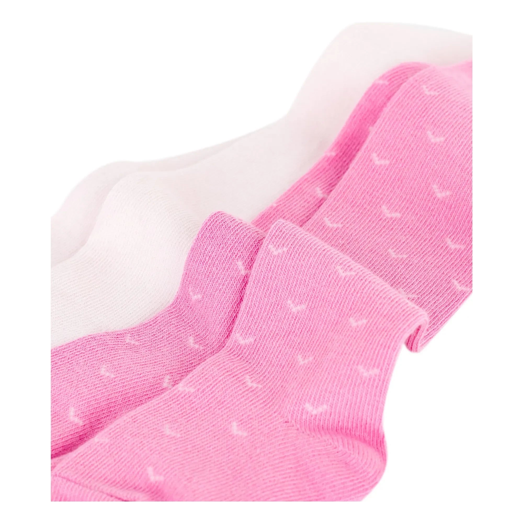 Petit Bateau - Set de 2 pares de calcetines altos | Rosa