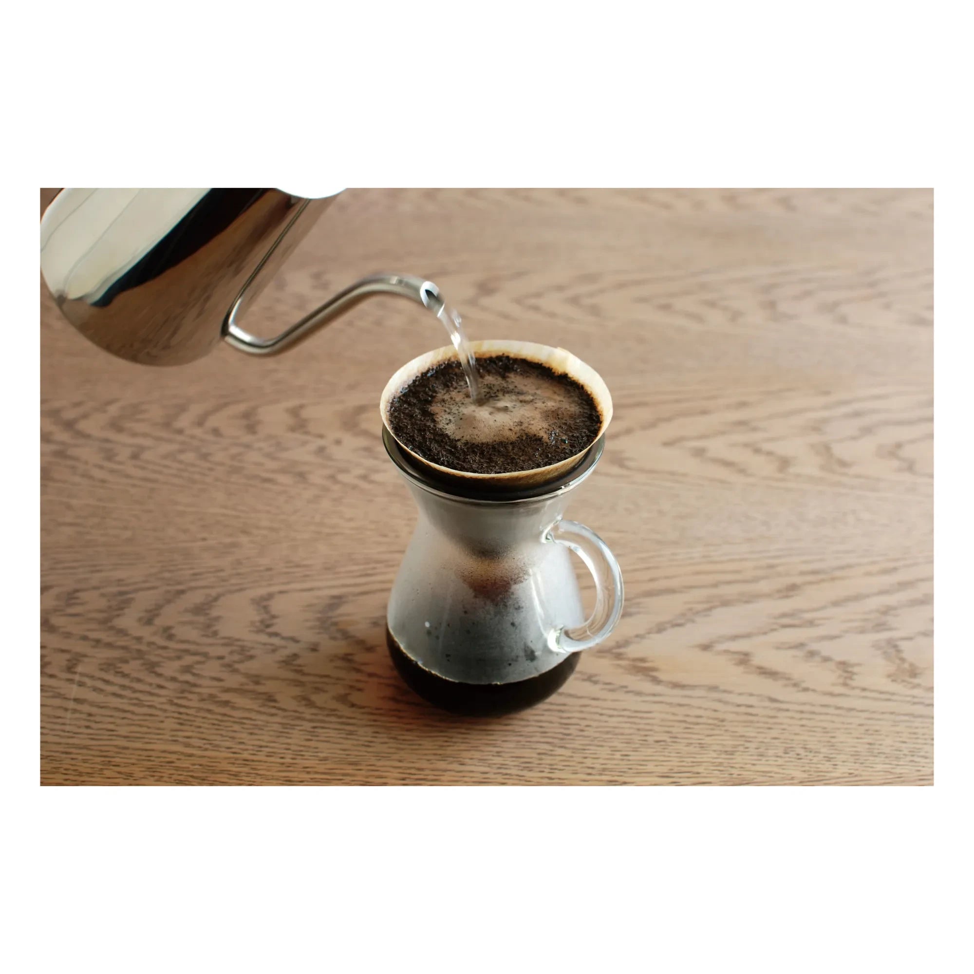 Kinto - Juego de jarra de café de acero inoxidable | Acero