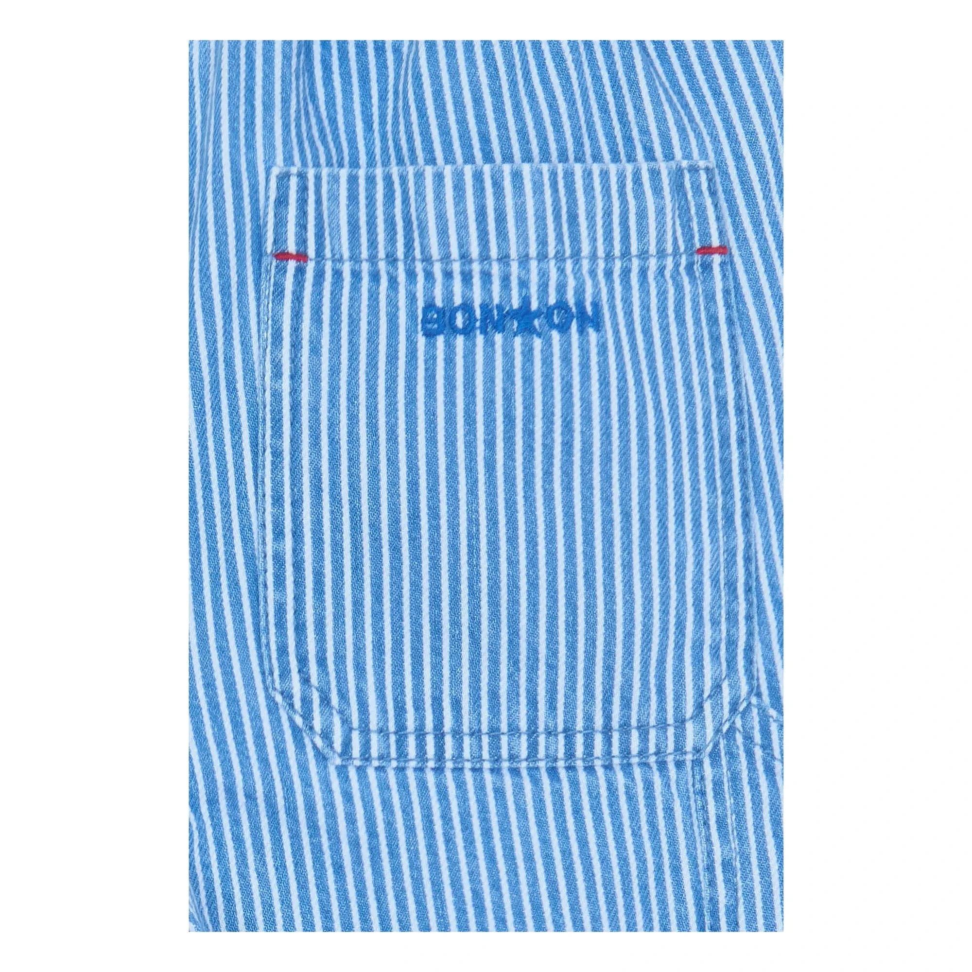 Bonton - Pantalón de rayas Letto | Azul