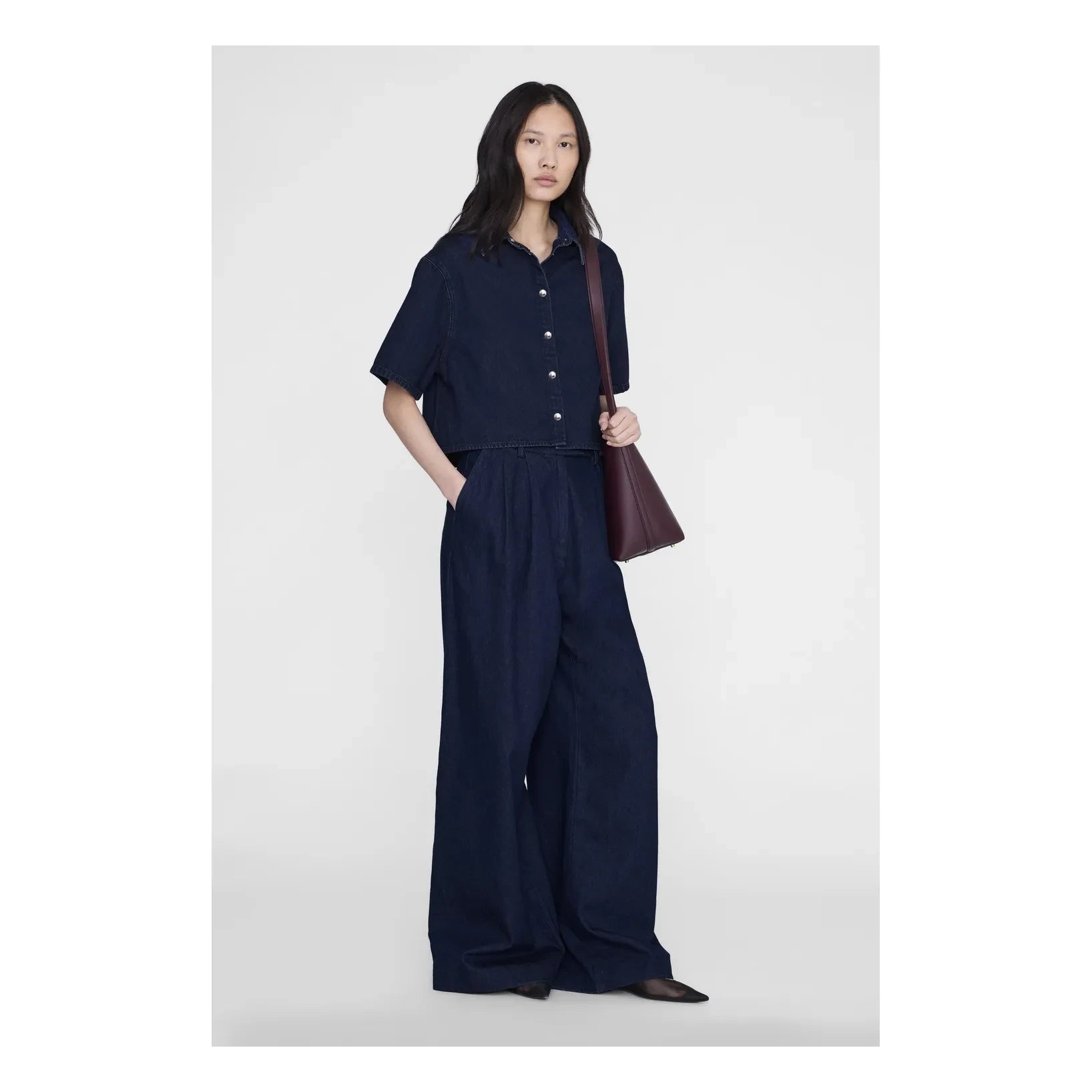 Anine Bing - Camisa Lincoln | Azul Oscuro