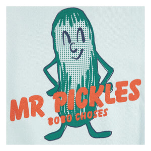 Bobo Choses - Sudadera de algodón orgánico Mr Pickles | Azul claro