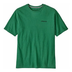 Patagonia - Camiseta P-6 Logo Responsibili Fibras recicladas | Verde cromo