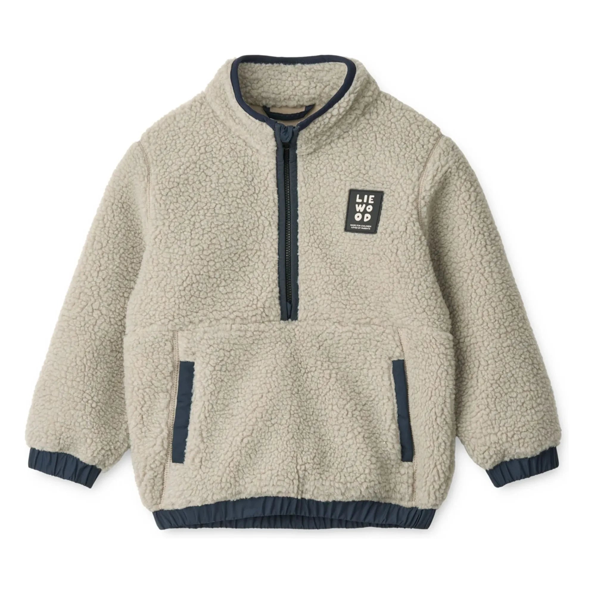 Liewood - Sudadera Balou de forro polar reciclado | Gris claro