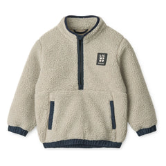 Liewood - Sudadera Balou de forro polar reciclado | Gris claro