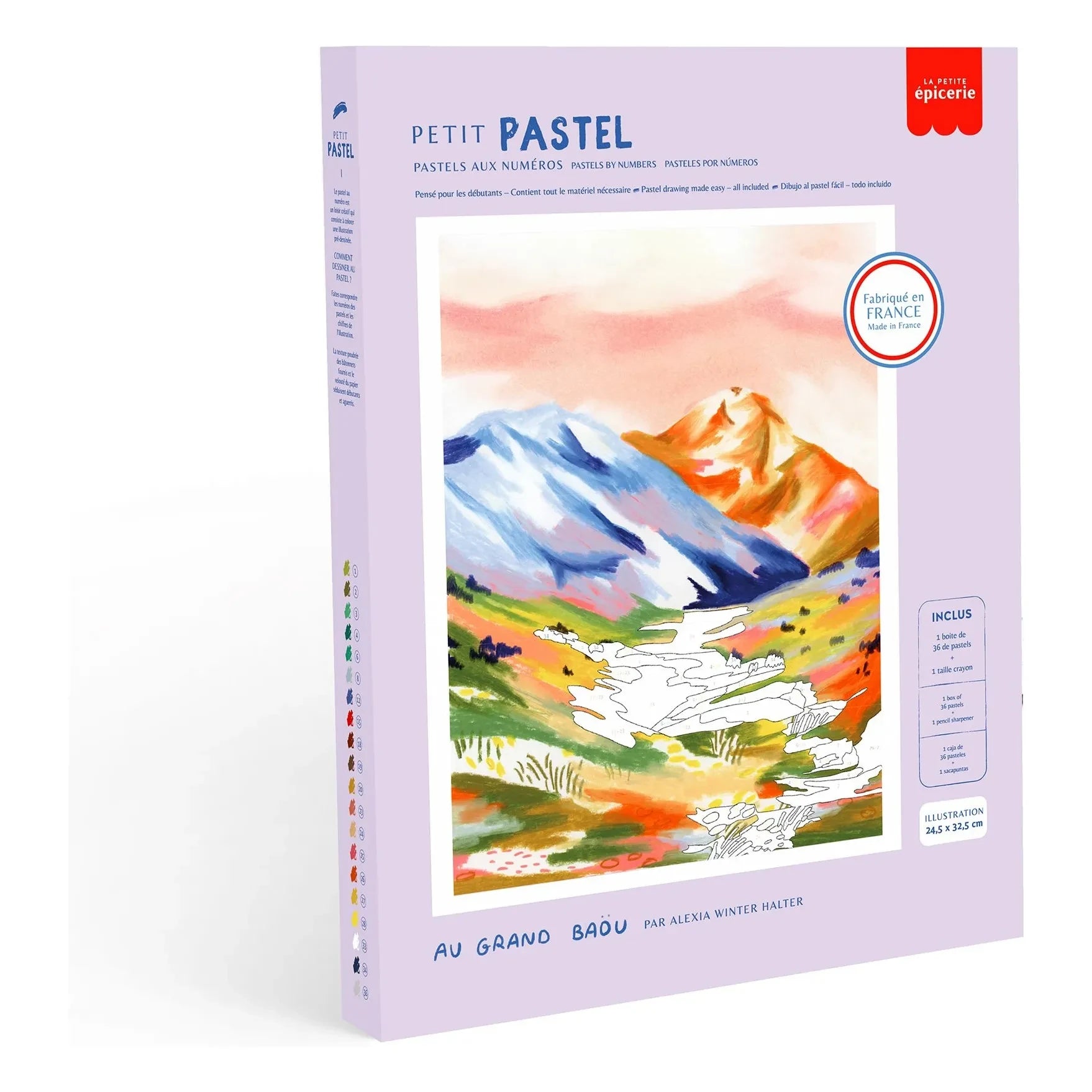 La Petite Épicerie - Kit de pastel por números - Au Grand Baöu