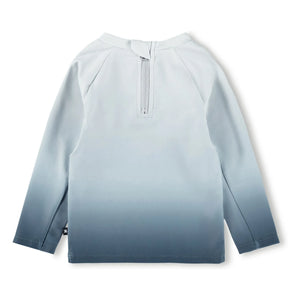 Molo - Nemo Palm Smile Camiseta con protección UV Fibras recicladas | Azul grisáceo