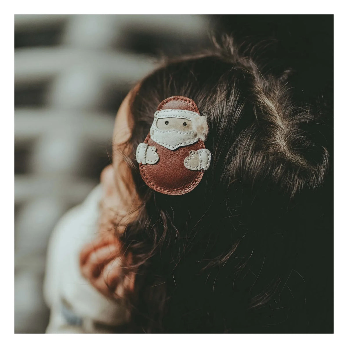 Donsje - Pinza para el pelo Wonda de Papá Noel | Rojo