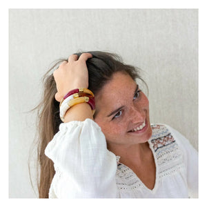 Parabaya - Sol 3 Pulsera | Crema