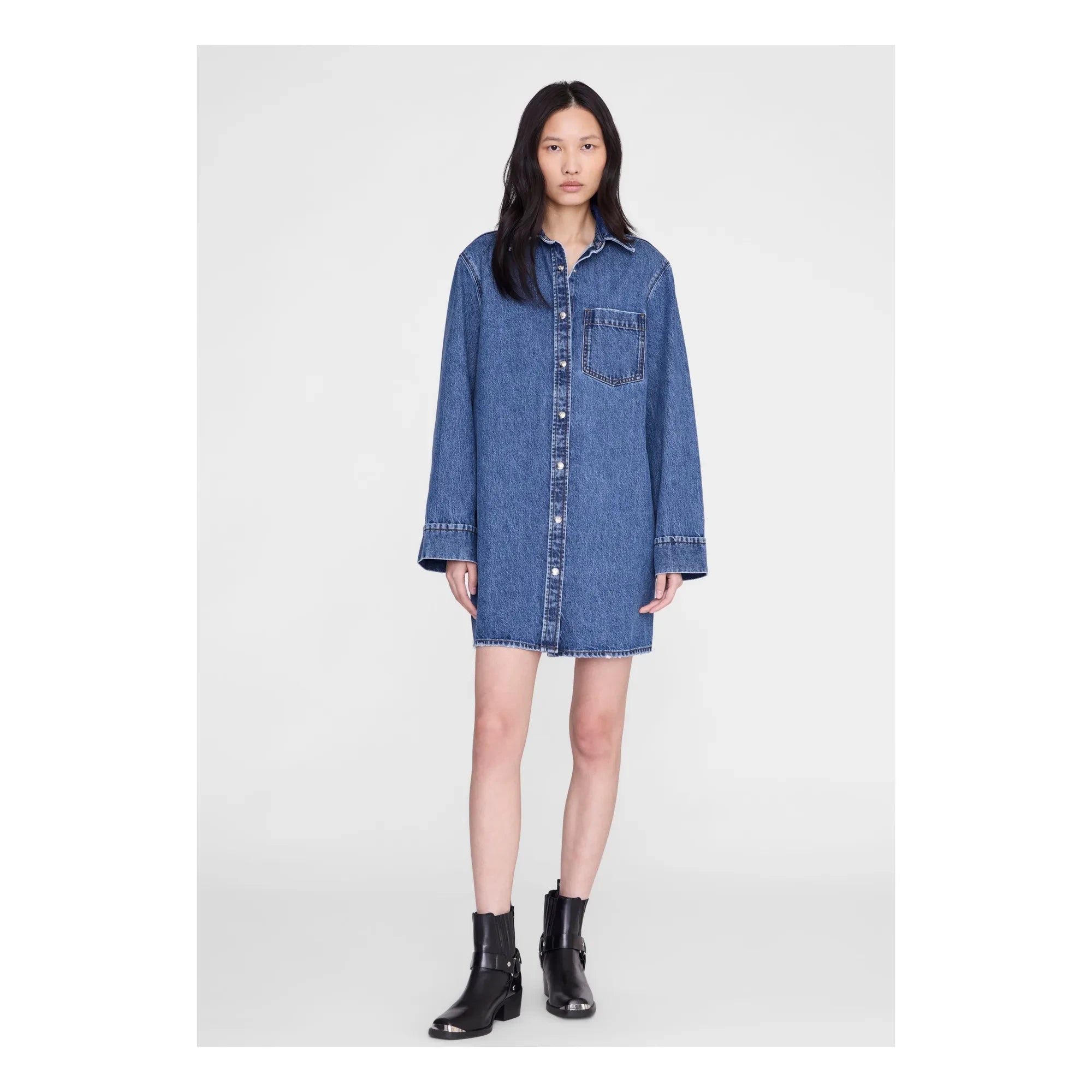 Anine Bing - Vestido vaquero Mary | Azul
