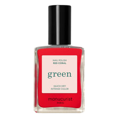 Manucurist - Esmalte de uñas verde - 15 ml | Coral Rojo