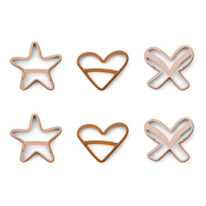 Liewood - Moldes de silicona para galletas Karina | Rosa