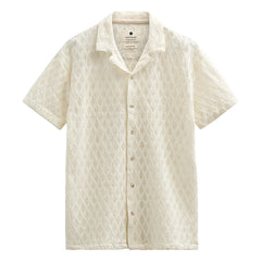 Anerkjendt - Camisa de encaje Akleander Ao | Beige