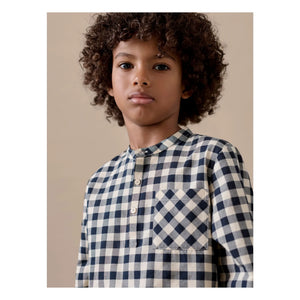 Bonpoint - Camisa de Cuadros Artist | Crudo