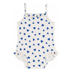 Petit Bateau - Corazones Mayo | Blanco