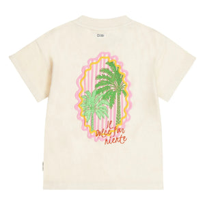 Tumble N'Dry - Camiseta oversize de algodón orgánico Maringa | Crudo