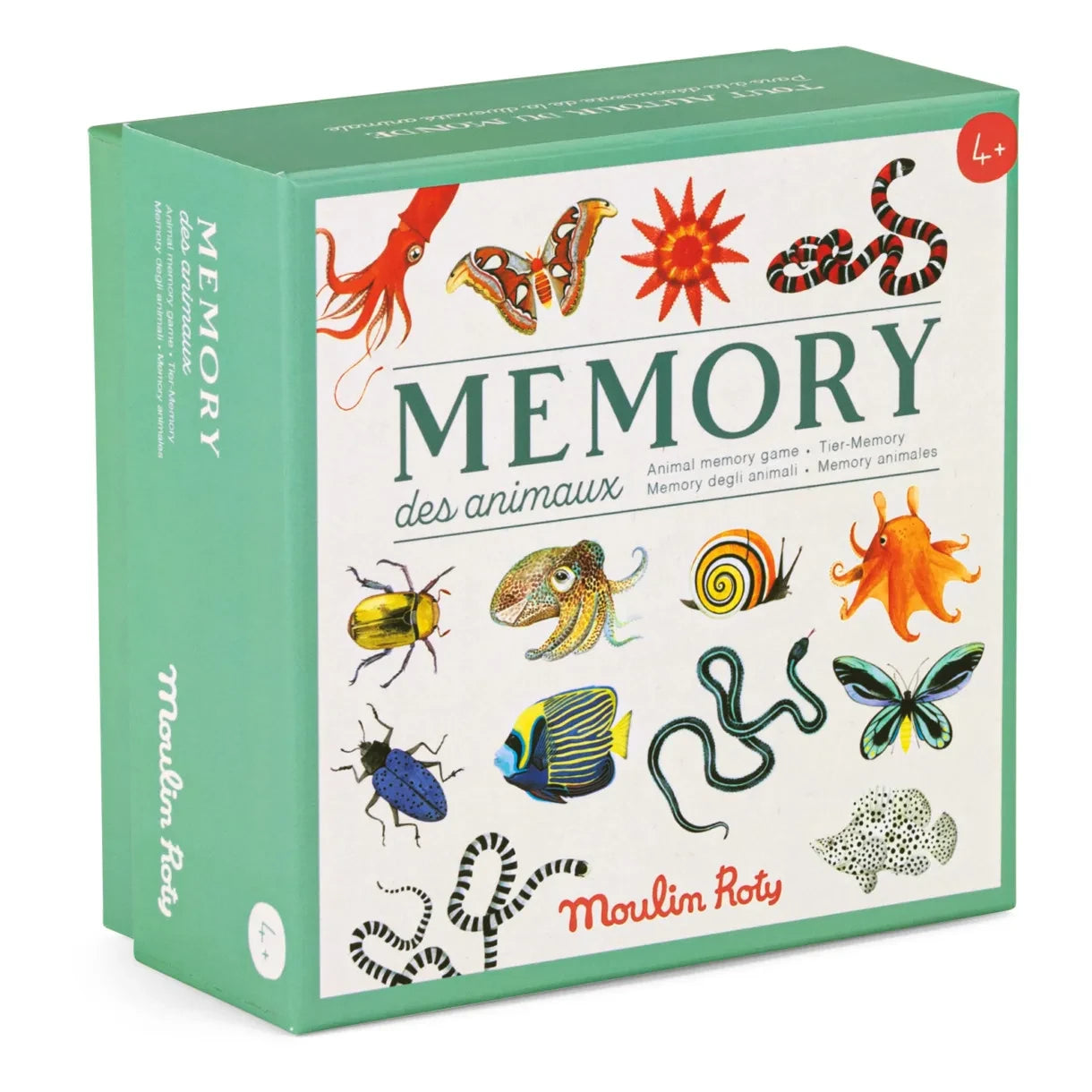 Moulin Roty - Juego de memoria de animales
