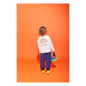 Wynken - Pantalones jogger de algodón orgánico | Azul marino