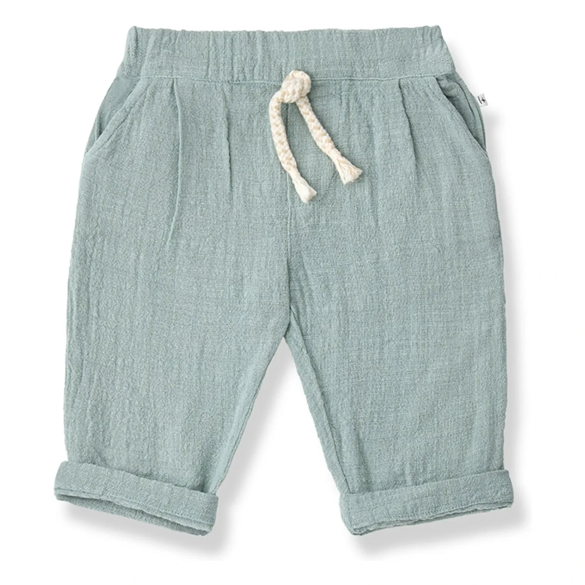 1+ in the family - Rupia Pantalones de Gasa | Verde Agua