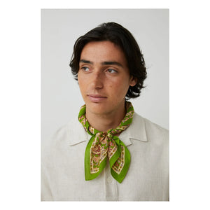 Moismont - Foulard N°764 Algodón de la India | Verde Matcha
